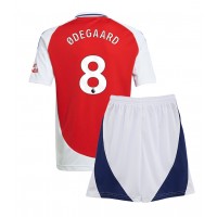 Maglie da calcio Arsenal Martin Odegaard #8 Prima Maglia Bambino 2024-25 Manica Corta (+ Pantaloni corti)